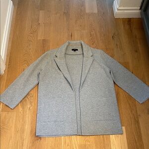 J. Crew Light Gray Women's Sweater Blazer